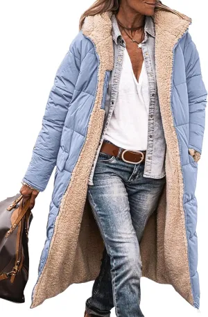 PRETTYGARDEN Women's 2025 Winter Fashion Clothes Oversized Shearling Fleece Long Coats Jackets
