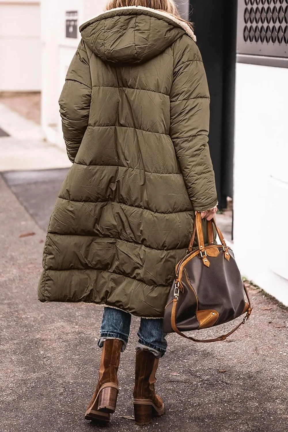 PRETTYGARDEN Women's 2025 Winter Fashion Clothes Oversized Shearling Fleece Long Coats Jackets