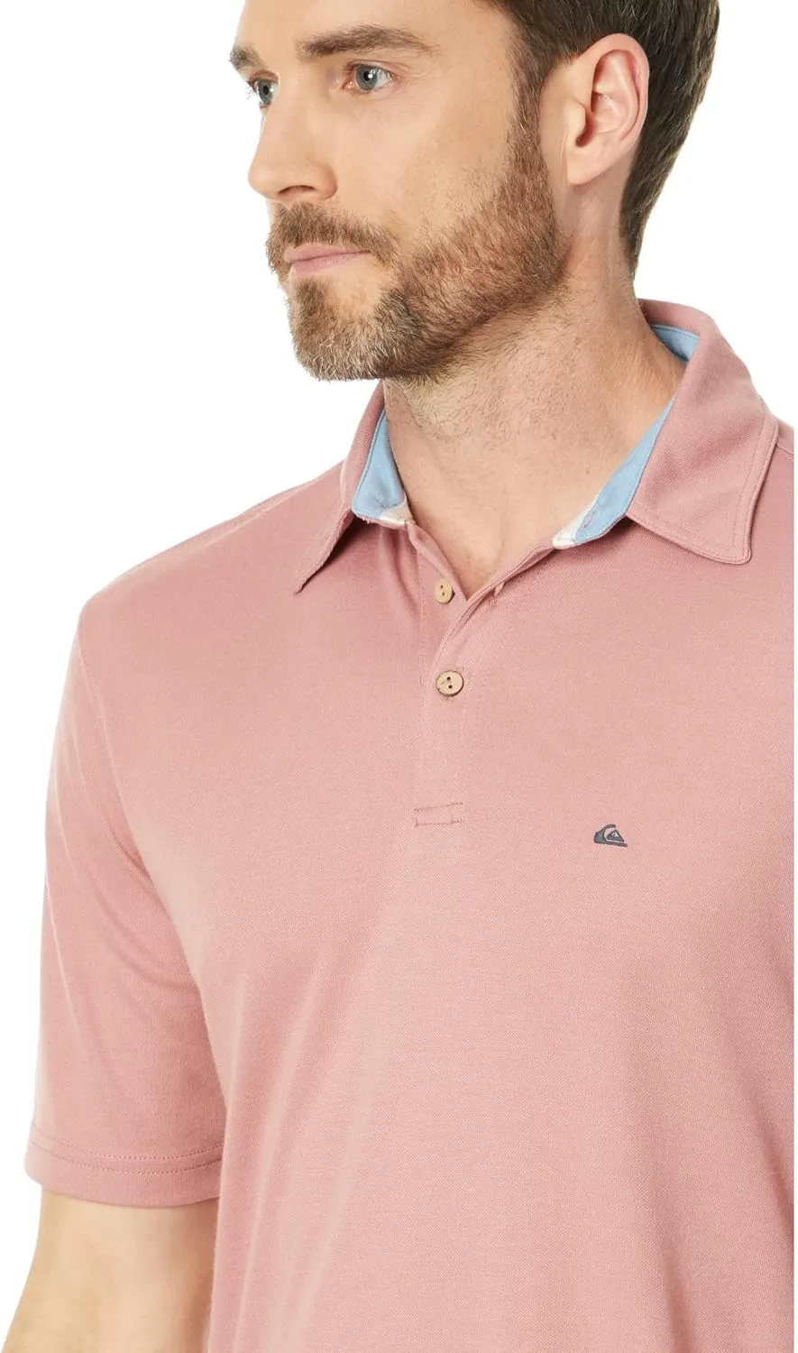 Quiksilver Men's Waterpolo 3 Lightweight Quick Dry Collared Polo Shirt