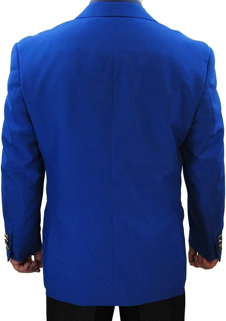 Sharp Hand Tailored Men 2B Dress Blazer w/1 Pair of Socks, Size 36S-56L