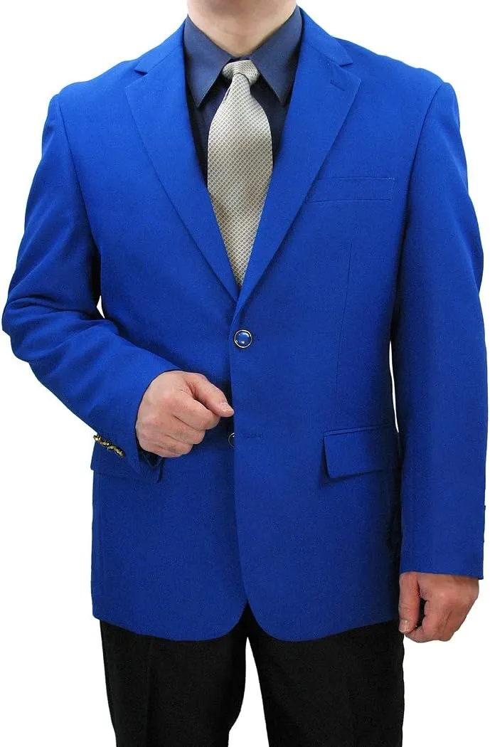 Sharp Hand Tailored Men 2B Dress Blazer w/1 Pair of Socks, Size 36S-56L