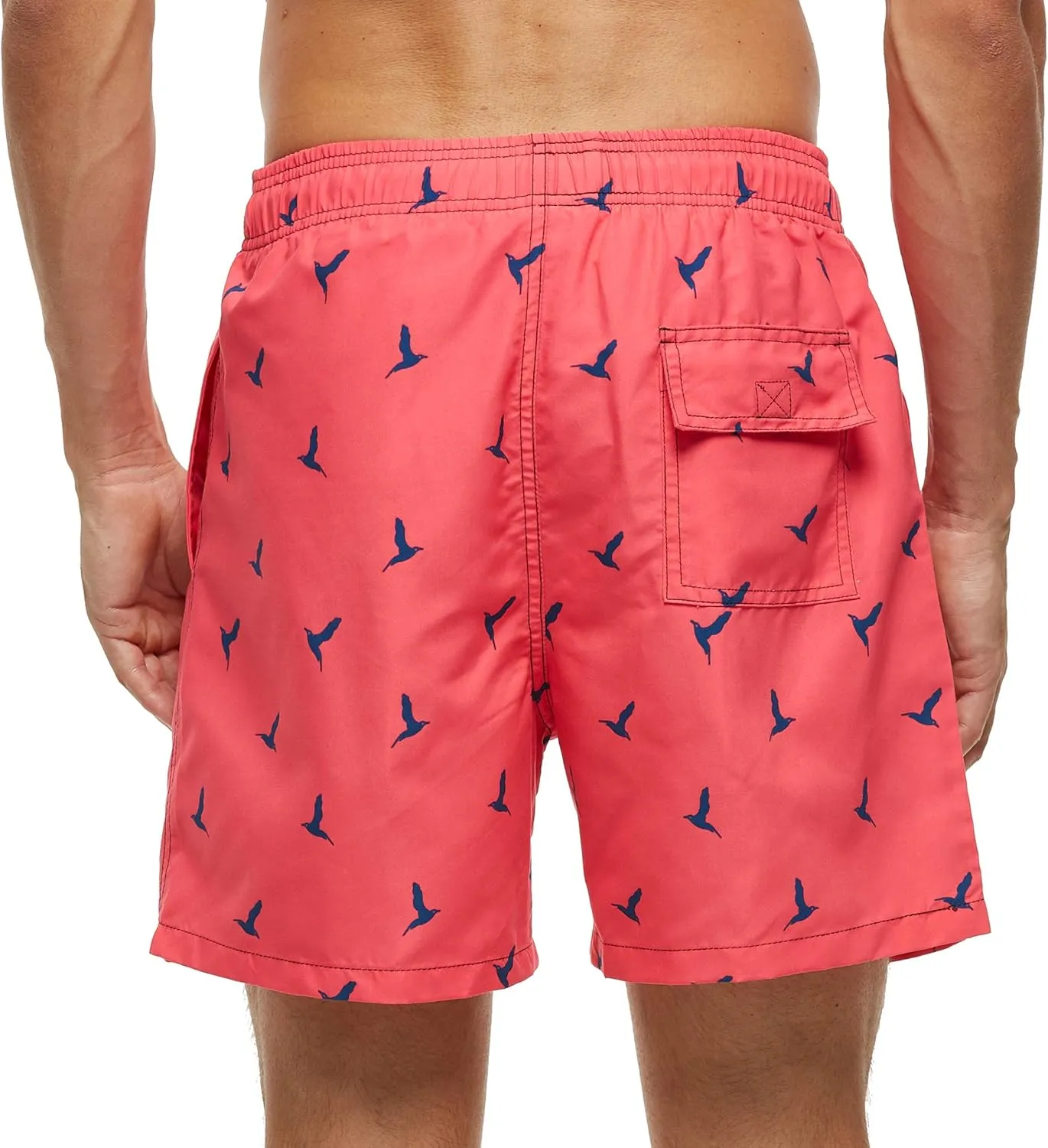 SILKWORLD Men's Swim Trunks Quick Dry Shorts with Pockets