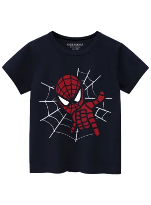 Soft & Stylish Spider Man Kids' Cotton T-Shirts