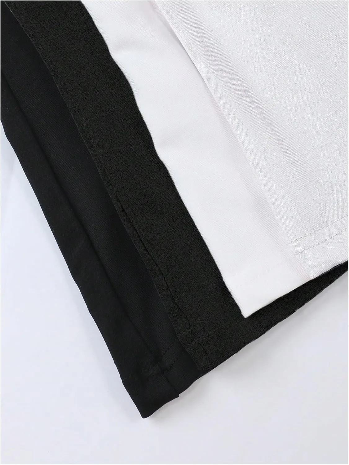SOLY HUX Women's Plus Size 4 Packs Long Tank Tops Sleeveless Undershirts Layering Basic Vests