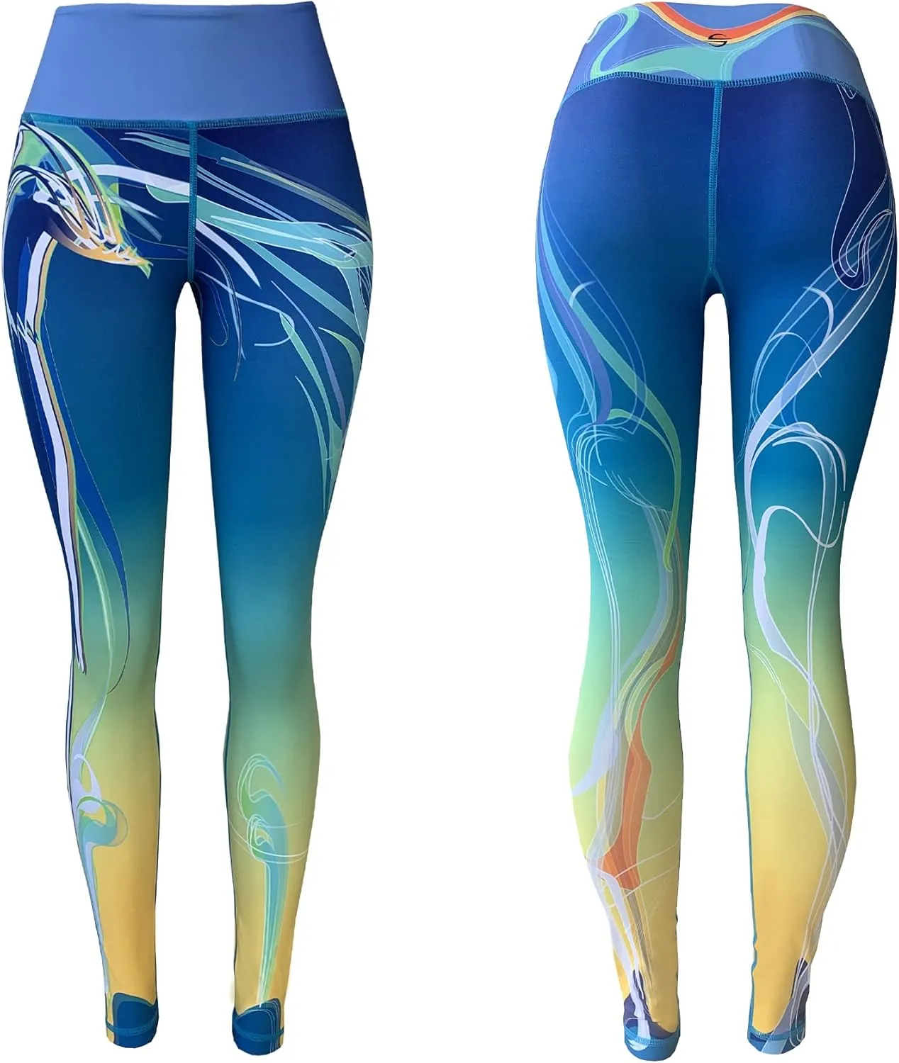Swim Leggings for Women Quick Dry & UPF 50  Sun Protection Tights