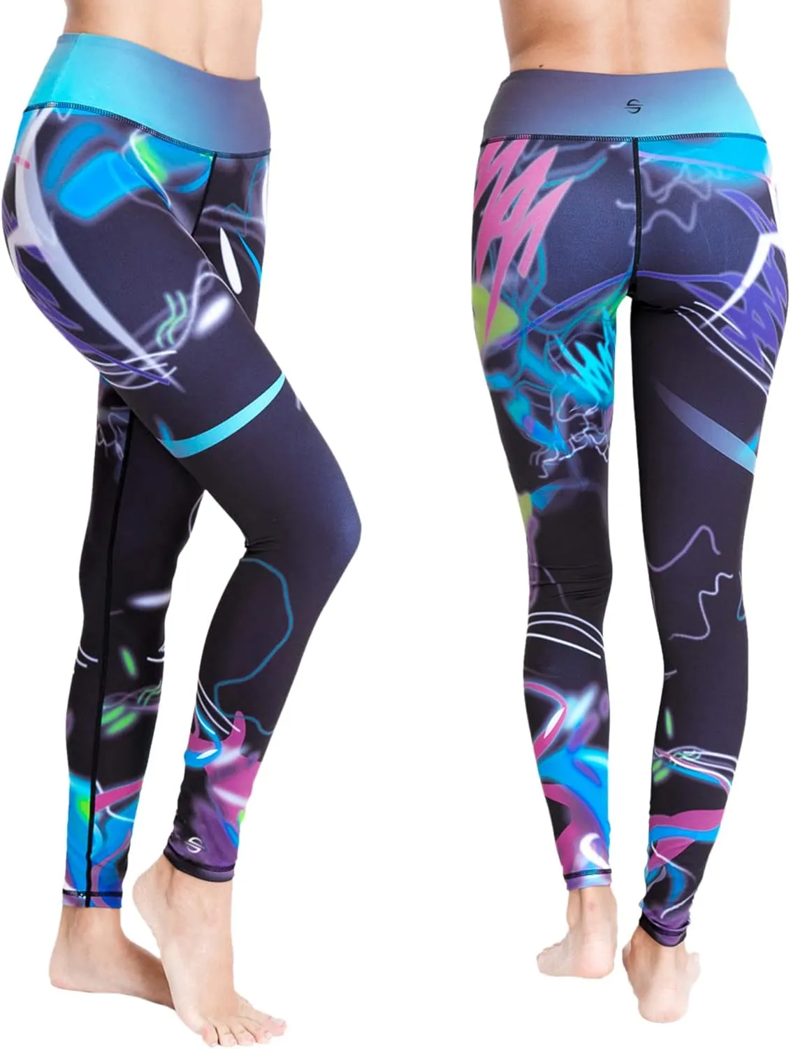 Swim Leggings for Women Quick Dry & UPF 50  Sun Protection Tights