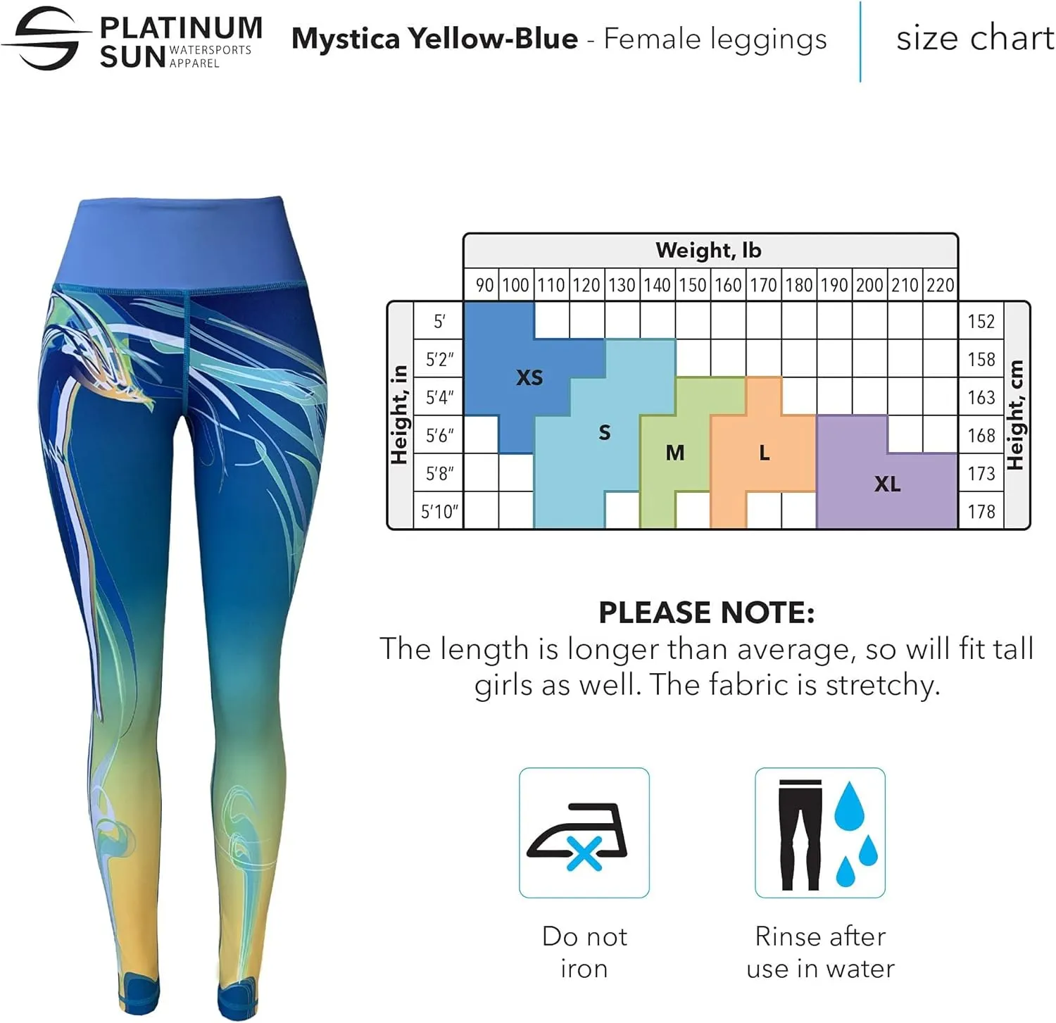 Swim Leggings for Women Quick Dry & UPF 50  Sun Protection Tights