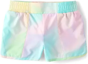 The Children's Place Girls' Uniform Quick Dry Pull on Shorts