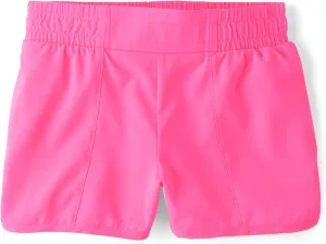 The Children's Place Girls' Uniform Quick Dry Pull on Shorts
