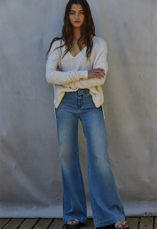 The Lauren Pullover Sweater - Ivory