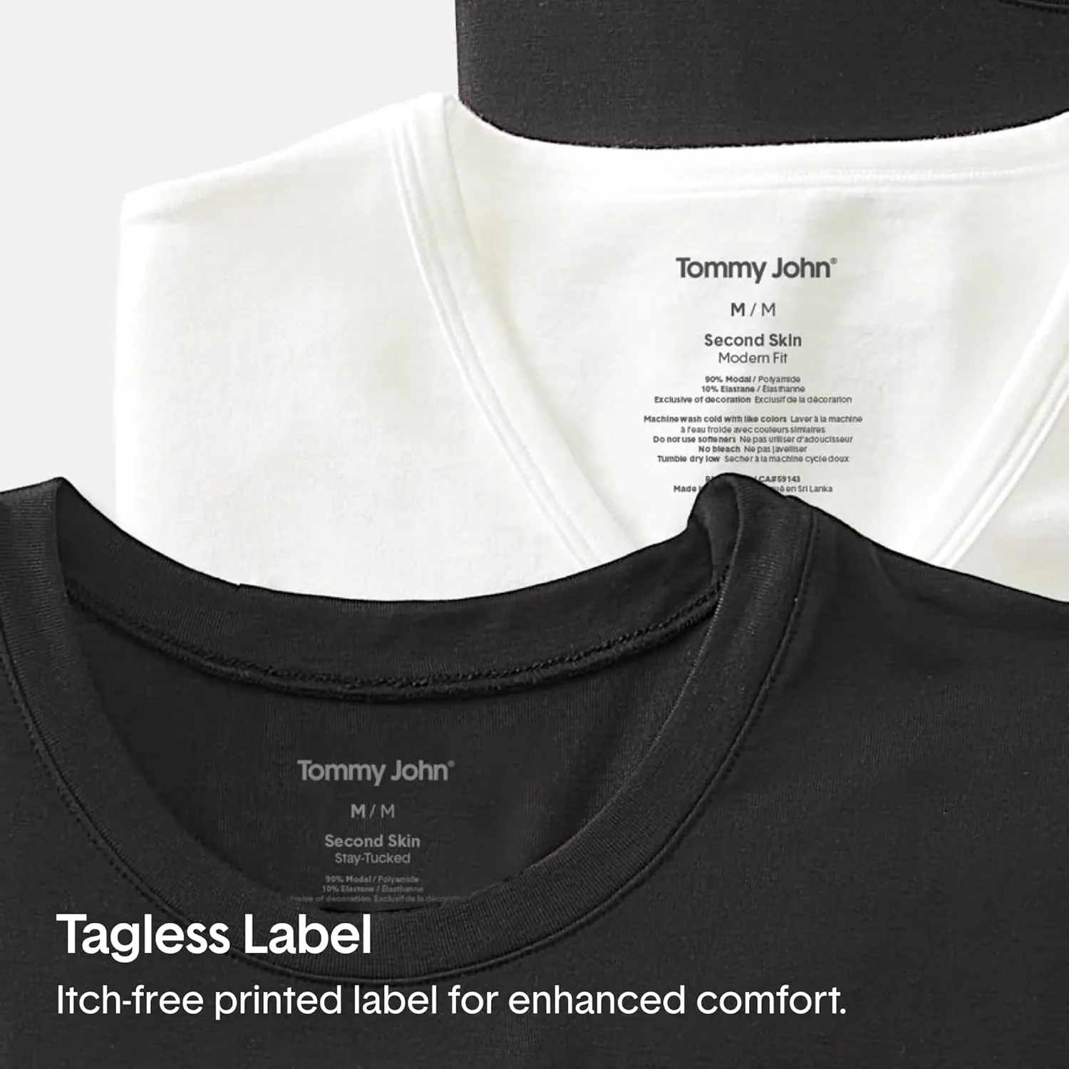 Tommy John Men's Second Skin Tank Undershirt