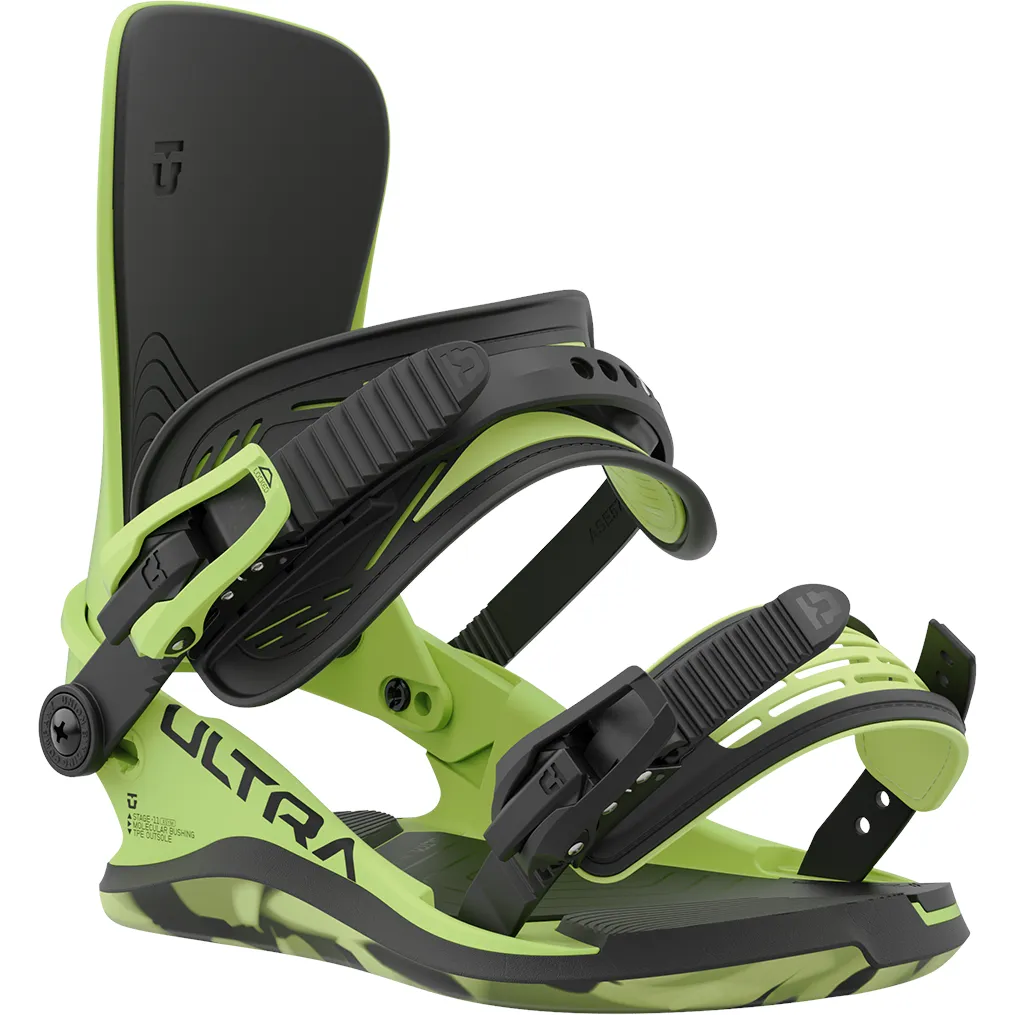 Union Ultra Snowboard Bindings Womens 2024 Lime