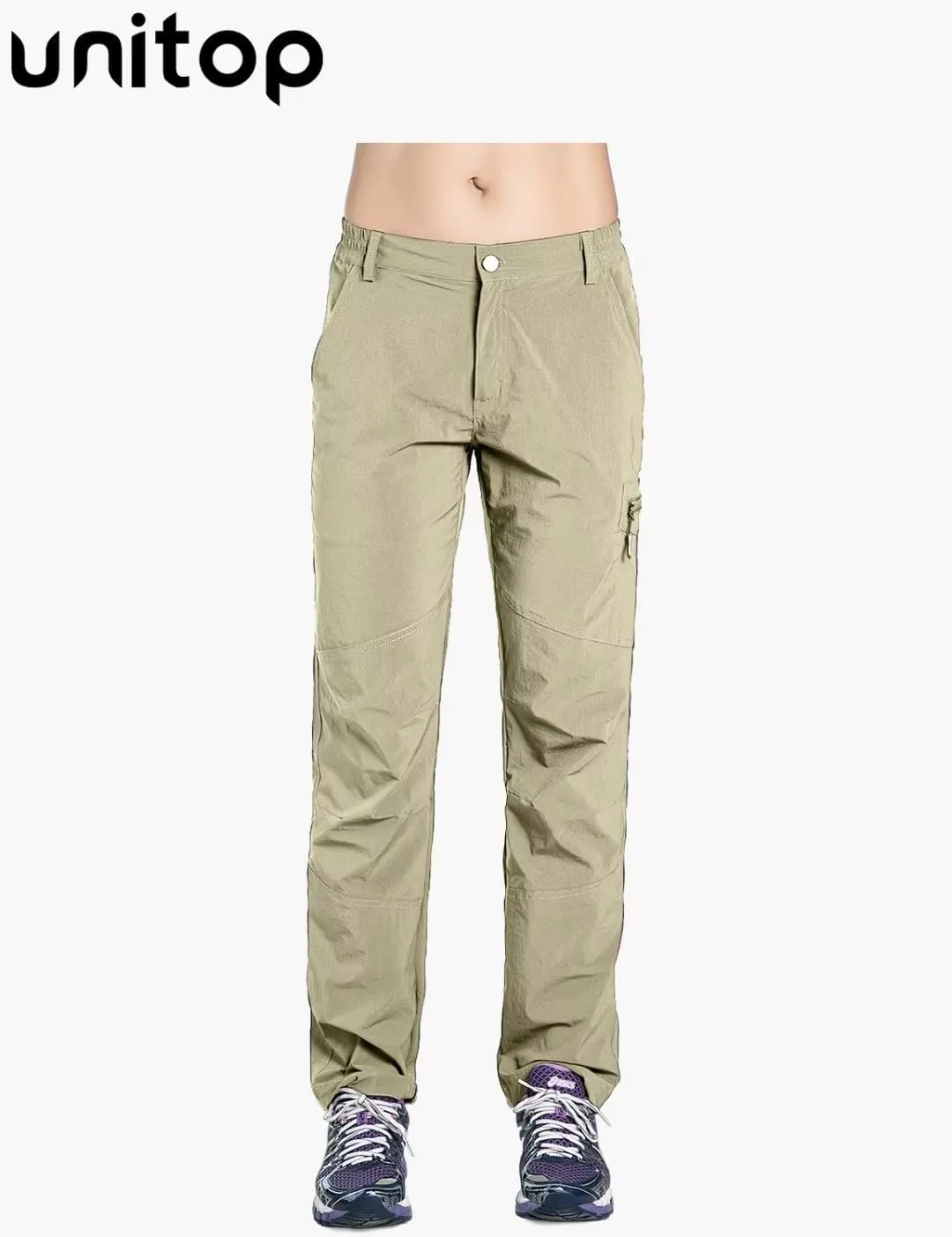 unitop Women's Quick Dry Water Resistant Hiking Cargo Pants