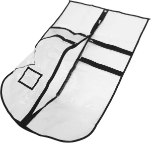 Vaguelly Portable Garment and Girls' Clothing Storage Bag Pvc Dance Clothing Cover