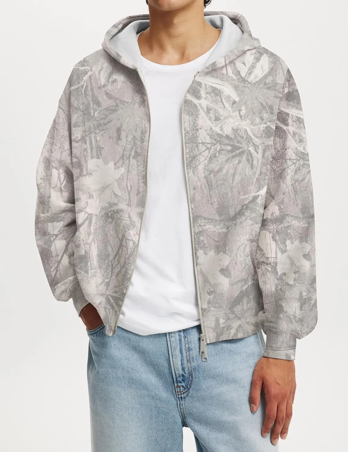 Women Camo Zip Up Hoodies Oversized Hooded Sweatshirt Pullover Long Sleeve Fleece Sweater Fall Winter Outfits