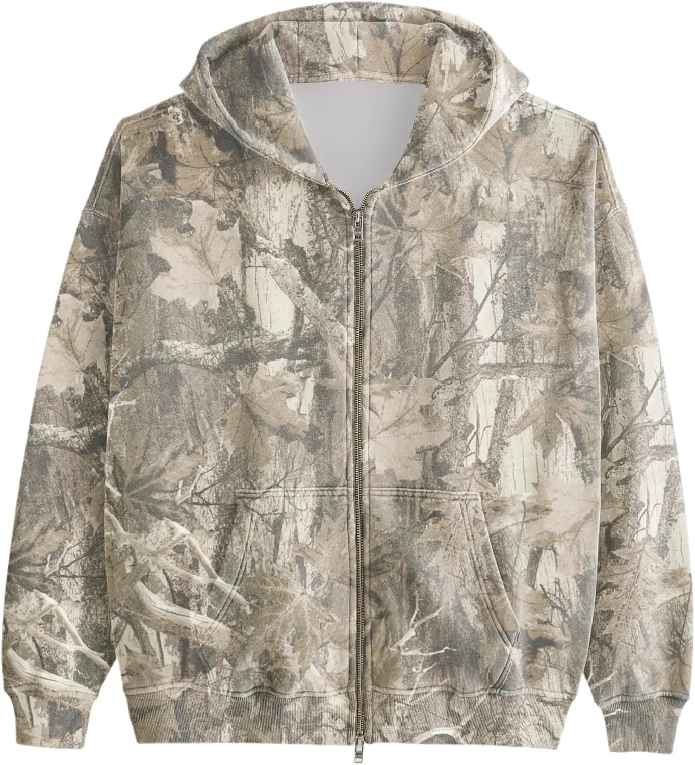 Women Camo Zip Up Hoodies Oversized Hooded Sweatshirt Pullover Long Sleeve Fleece Sweater Fall Winter Outfits