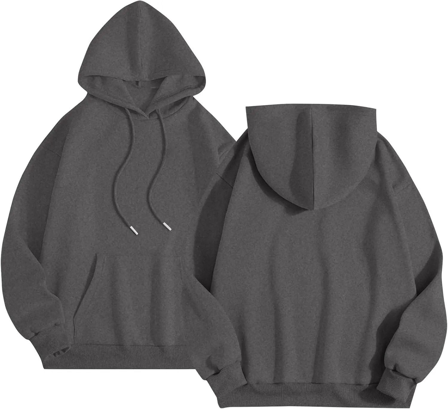 Womens Oversized Hoodies Fleece Sweatshirt Long Sleeve Sweaters Pullover Tops 2024 Fall Fashion Outfits Preppy Clothes